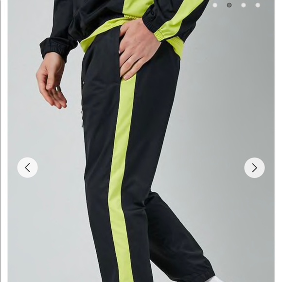 Contrast Trim Windbreaker Joggers - Picture 2 of 5